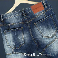 디스퀘어드2 스티치 덧댐 바이커진 청바지