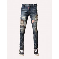 디스퀘어드2 베어 성조기 청바지