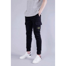 스톤아일랜드 지퍼 조거 바지