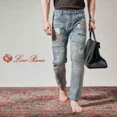 로로피아나 히든 패치 청바지
