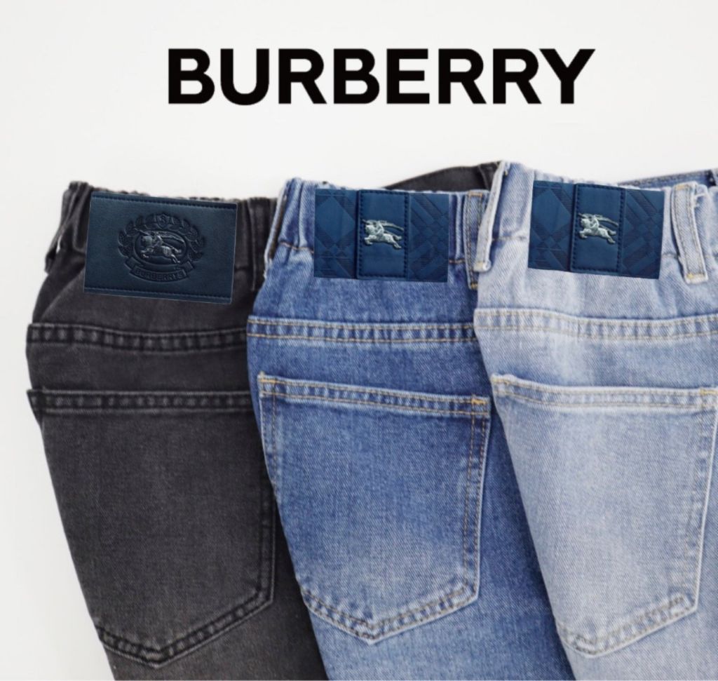 버버리 테이퍼드 베이직 청바지