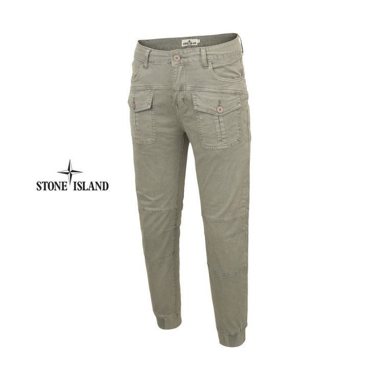 스톤아일랜드 투포켓 슬림 조거 팬츠 (바지)