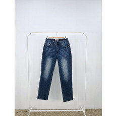 톰브라운 시크릿 밴딩 딥인디고 블루 스트레이트진 청바지