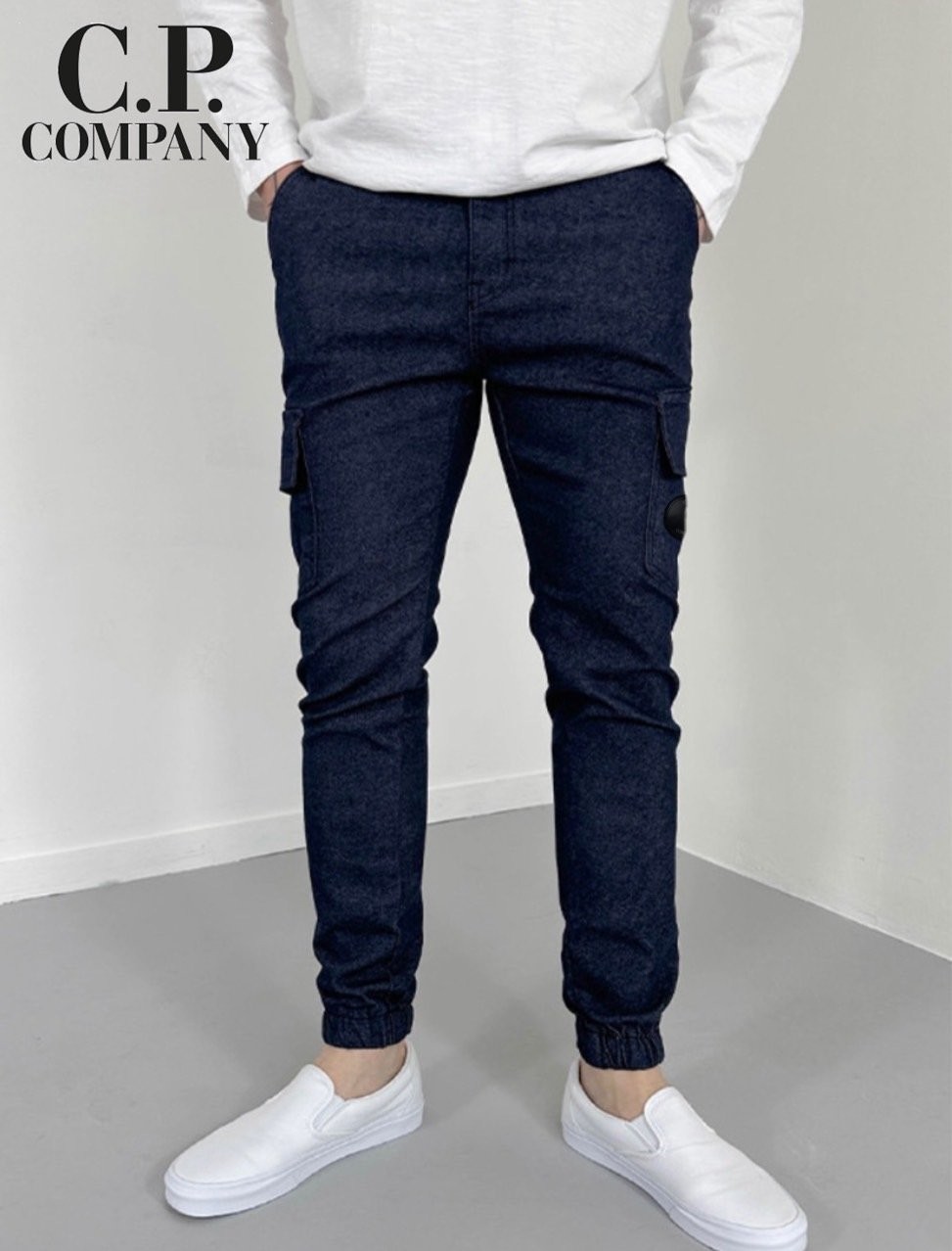 CP컴퍼니 데님 조거 청바지