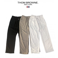톰브라운 쿨 워싱 린넨 와이드 팬츠 (바지)