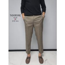 톰브라운 타탄 체크 반밴딩 슬랙스 (바지)