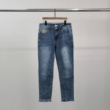 로에베 스판 일자 청바지