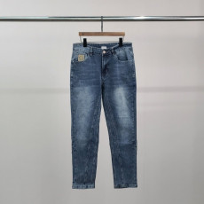 로에베 스판 일자 청바지