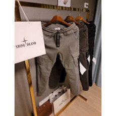 스톤아일랜드 워싱 밍크 기모 카고 팬츠 (바지)