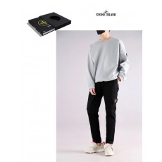 스톤아일랜드 박스 일자 스판 팬츠 (바지)