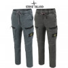 스톤아일랜드 슬림 피그먼트 워싱 카고 팬츠 (바지)