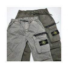 스톤아일랜드 지퍼 포켓 카고 팬츠 (바지)
