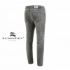 버버리 블랙 스틸 그레이 워싱 슬림진 청바지