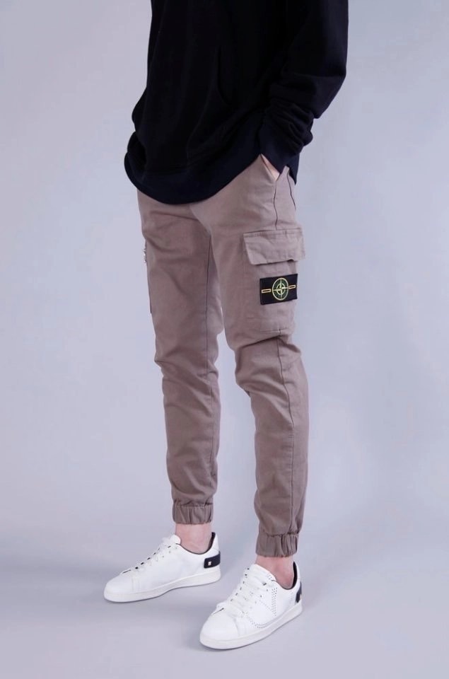 스톤아일랜드 원포켓 언발란스 케이 조거 바지