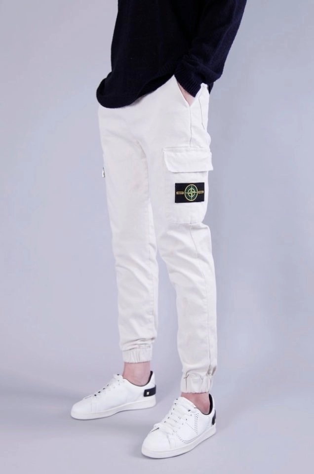 스톤아일랜드 원포켓 언발란스 케이 조거 바지