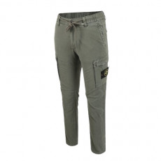 스톤아일랜드 슬림 스판 밴딩 카고 바지