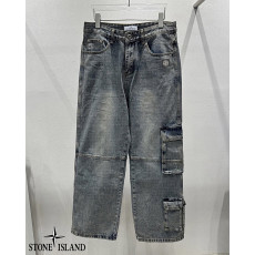 스톤아일랜드 사이드 카고 데님 청바지