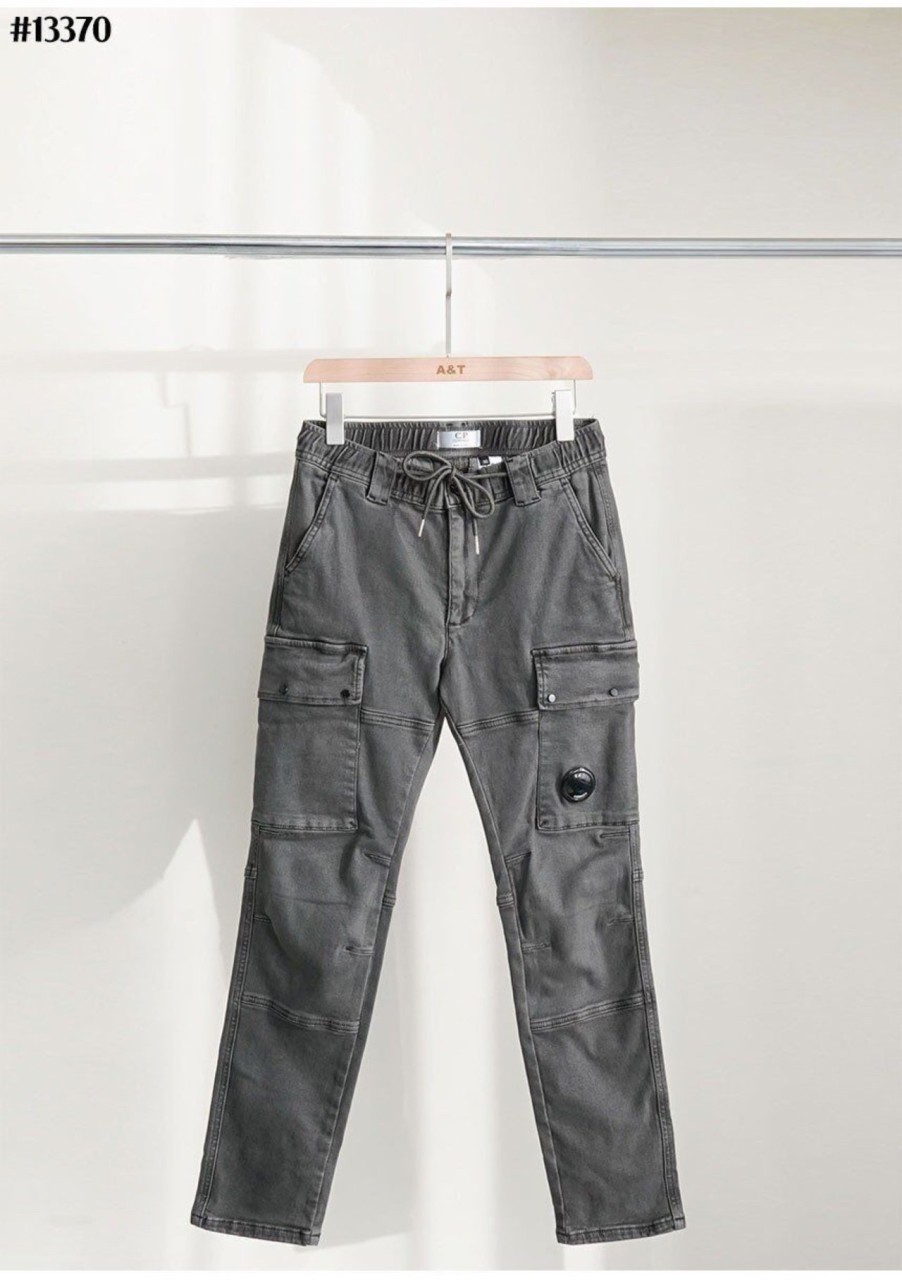 CP컴퍼니 버튼 포켓 카고 밴딩 팬츠 (바지)