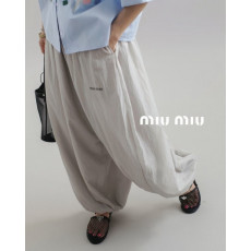 미우미우 여성 에어커튼 팬츠 (바지)