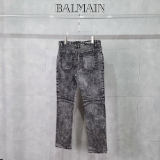 발망 바이커 워싱 청바지