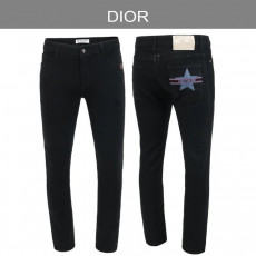 디올 알프스 워싱 블랙 슬림진 청바지