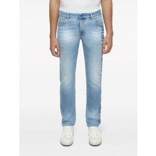 필립플레인 레터링 워싱 청바지