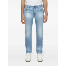 필립플레인 레터링 워싱 청바지