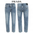 프라다 연청 베이직핏 스판 데님 청바지