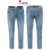 아미 구제 슬림 일자 청바지