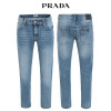 프라다 중청 인밴드 데님 청바지