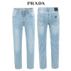 프라다 연청 베이직 히든밴딩 일자 청바지