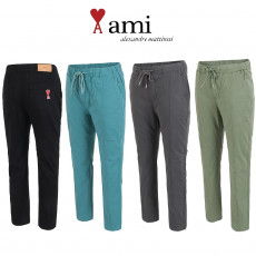 아미 오비밴드 스판 린넨 팬츠 (바지)