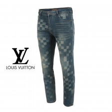 루이비통 멀티 모노 워싱 청바지