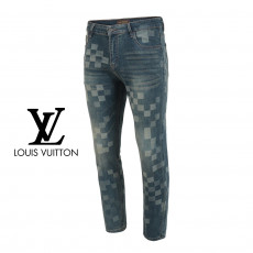 루이비통 멀티 모노 워싱 청바지