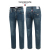 톰브라운 스판 미디움 테이퍼드 청바지