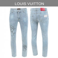 루이비통 모노 스퀘어 워싱 청바지