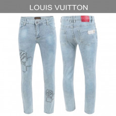 루이비통 모노 스퀘어 워싱 청바지