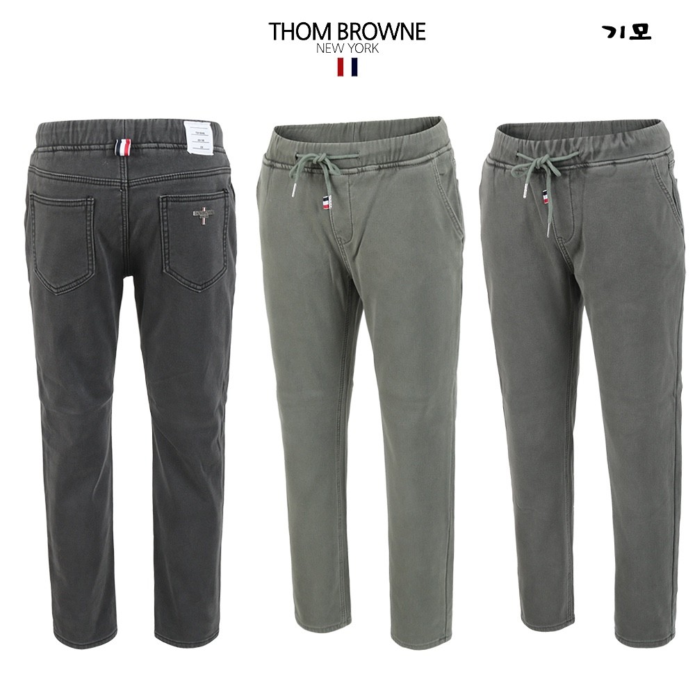 톰브라운 베이직 융털 밴딩 슬랙스 (바지)