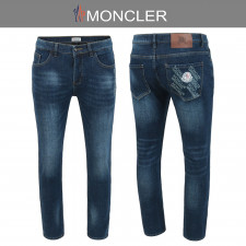 몽클레어 그레노블 멀티그래픽 융기모 슬림진 청바지