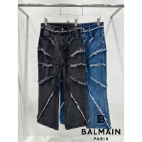 발망 데끼 와이드 데님 청바지