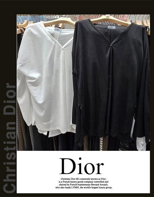 디올 716 빽 꽈배기 매듭 가디건