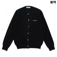 미우미우 여성 라운드 가디건