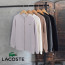 라코스테 라운드넥 니트 블루종 집업