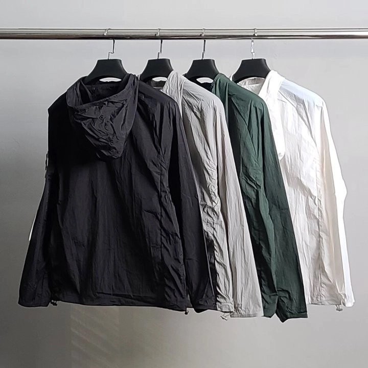 스톤아일랜드 로고 와펜 클래식 바람막이