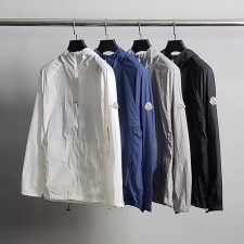 몽클레어 로고 와펜 클래식 윈드 바람막이