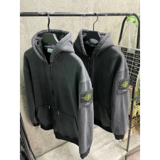 스톤아일랜드 피그먼트 후드집업