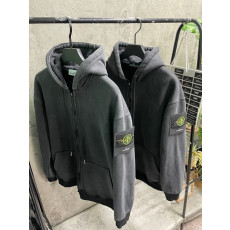 스톤아일랜드 피그먼트 후드집업