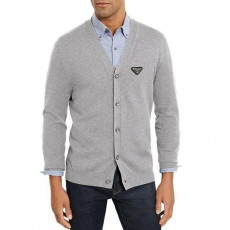 프라다 플레이트 베이직 브이넥 가디건