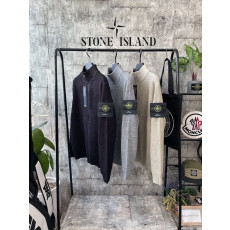 스톤아일랜드 베이직 니트 집업