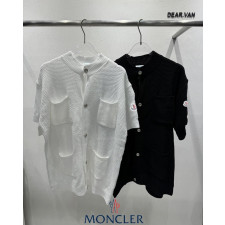 몽클레어 유니 크롭 반팔 가디건